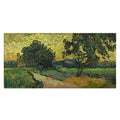 Landscape At Twilight By Van Gogh