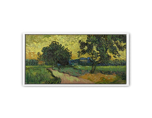 Landscape At Twilight By Van Gogh Art Print