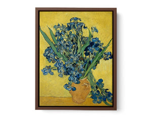 Vase Of Irises By Van Gogh Famous Painting