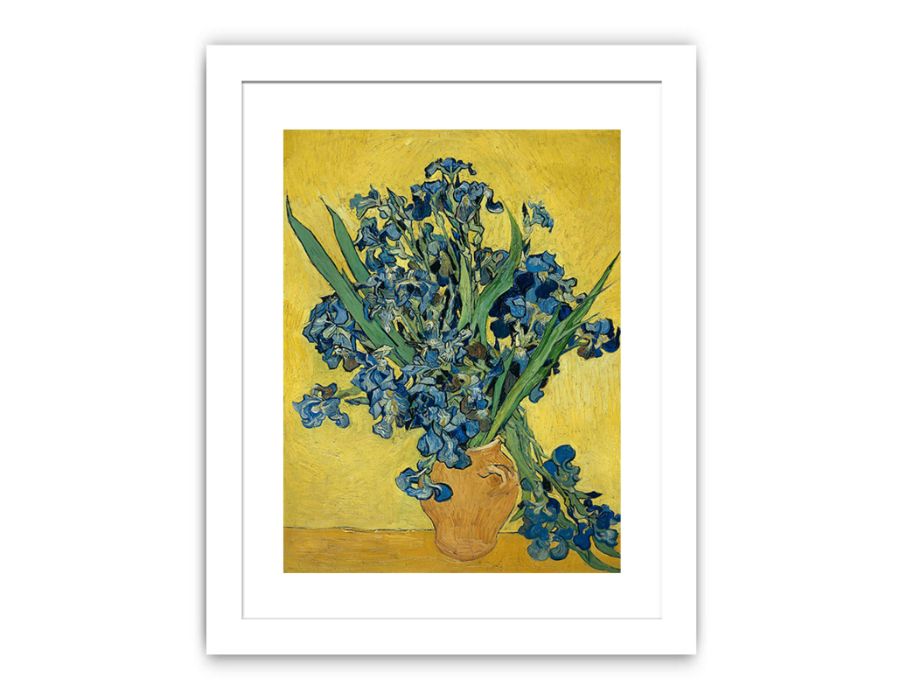 Vase Of Irises By Van Gogh Famous painting