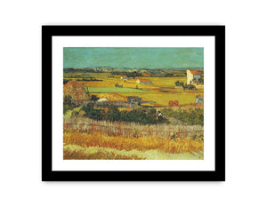 Harvest Painting By Van Gogh Canvas Print