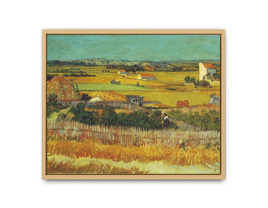Harvest Painting By Van Gogh Artwork