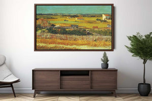 Harvest Painting By Van Gogh
