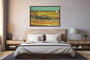 Harvest Painting By Van Gogh