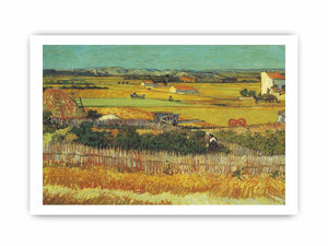 Harvest Painting By Van Gogh