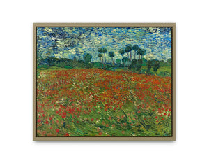 Poppy Field By Vincent Van Gogh Oil Painting