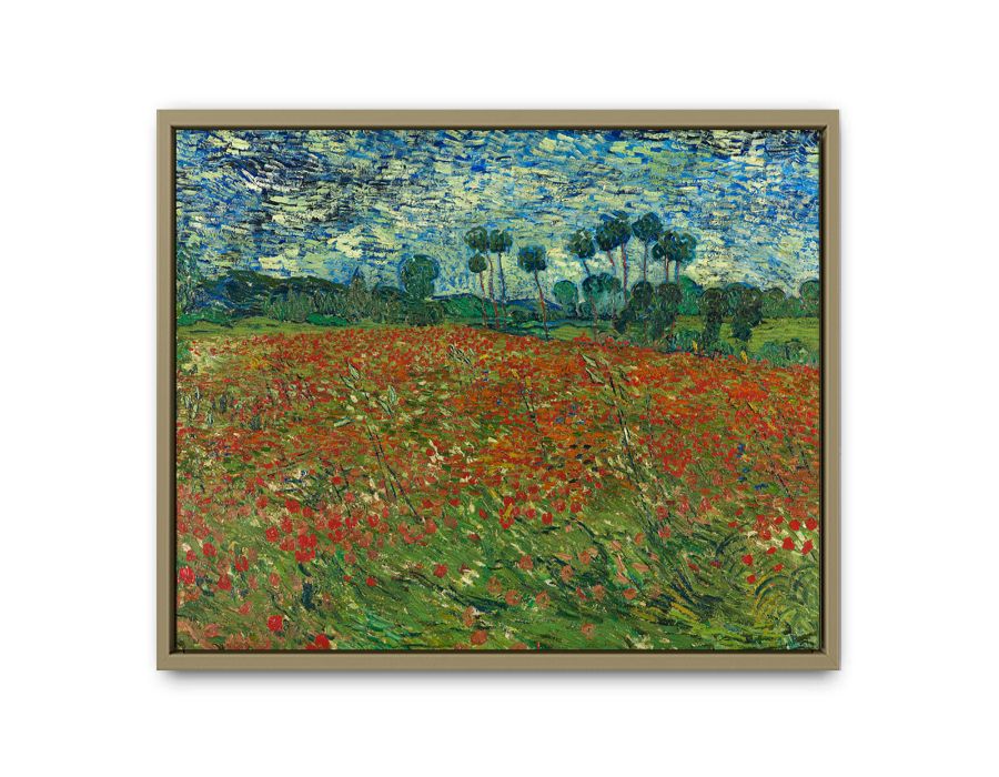 Poppy Field By Vincent Van Gogh Oil Painting
