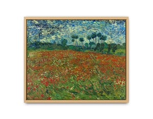 Poppy Field By Vincent Van Gogh Artwork