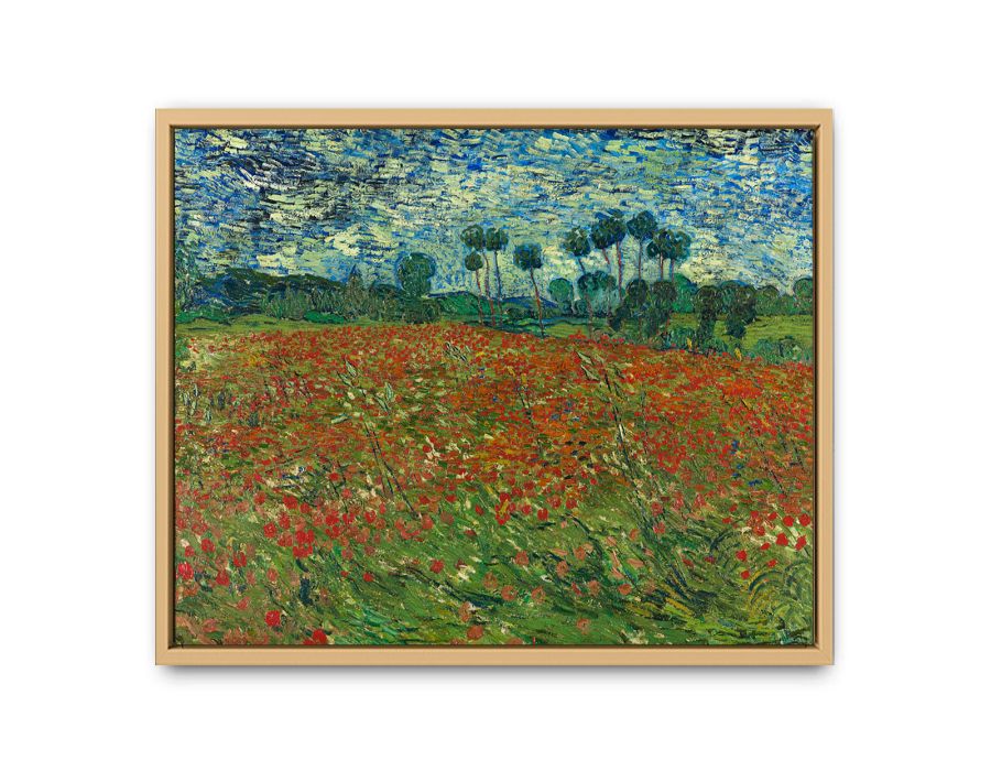 Poppy Field By Vincent Van Gogh Artwork