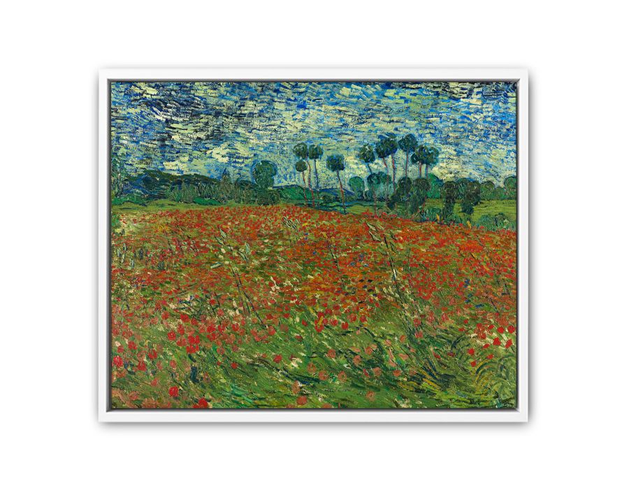 Poppy Field By Vincent Van Gogh Art Print