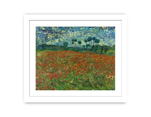 Poppy Field By Vincent Van Gogh Famous painting