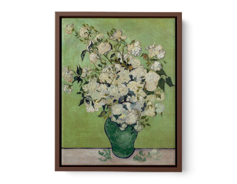Vase Of Roses By Van Gogh Famous Painting