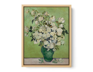 Vase Of Roses By Van Gogh Artwork