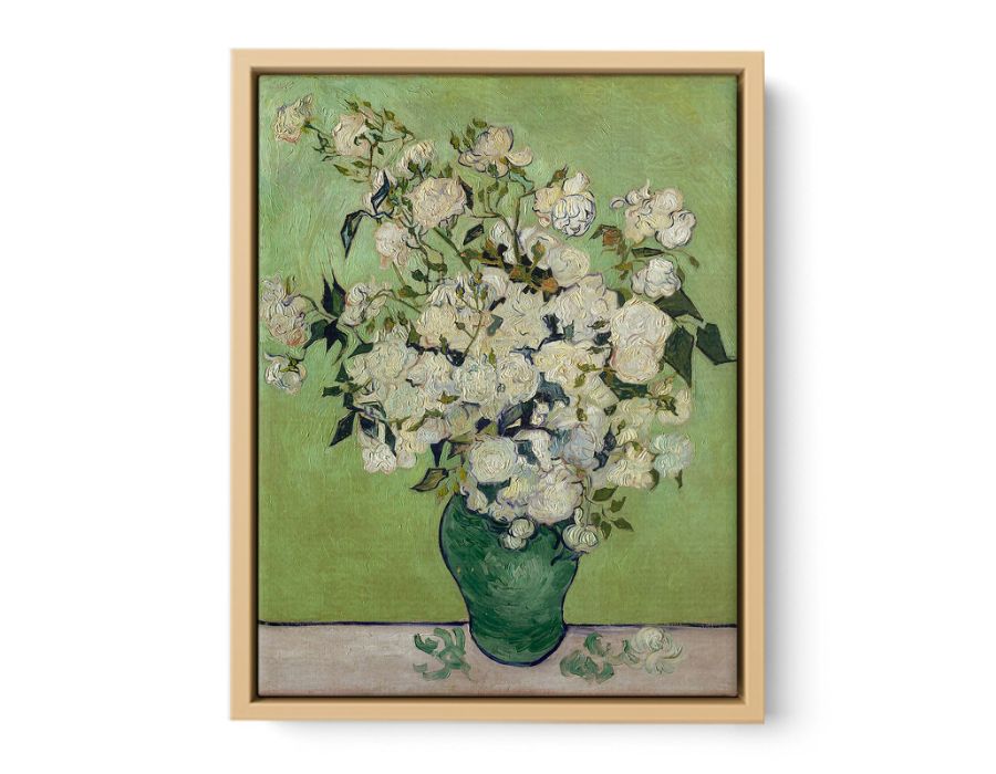 Vase Of Roses By Van Gogh Artwork