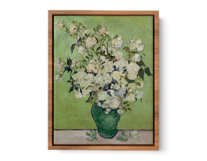 Vase Of Roses By Van Gogh Streched canvas