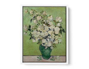 Vase Of Roses By Van Gogh Art Print