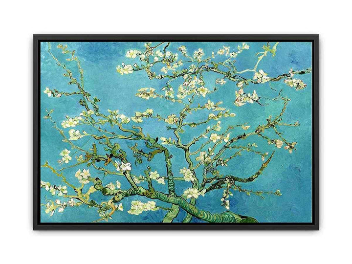 Blossoming Almond Tree Painting