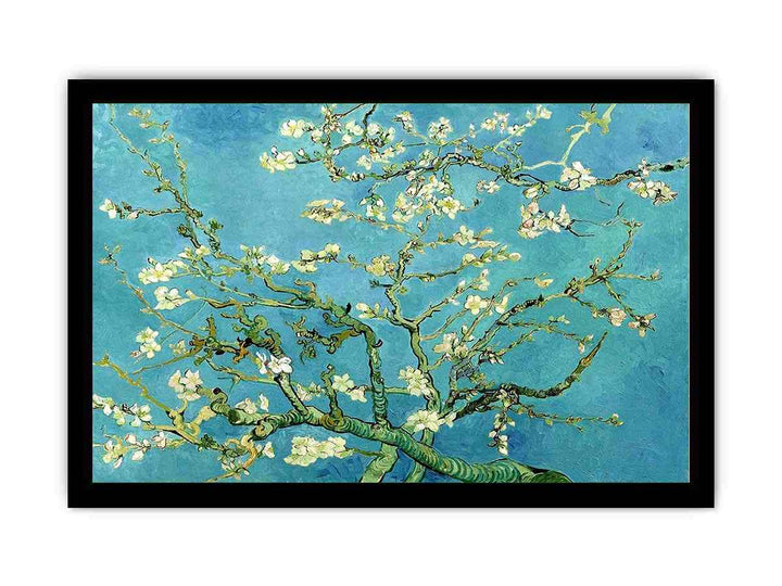 Blossoming Almond Tree Painting
