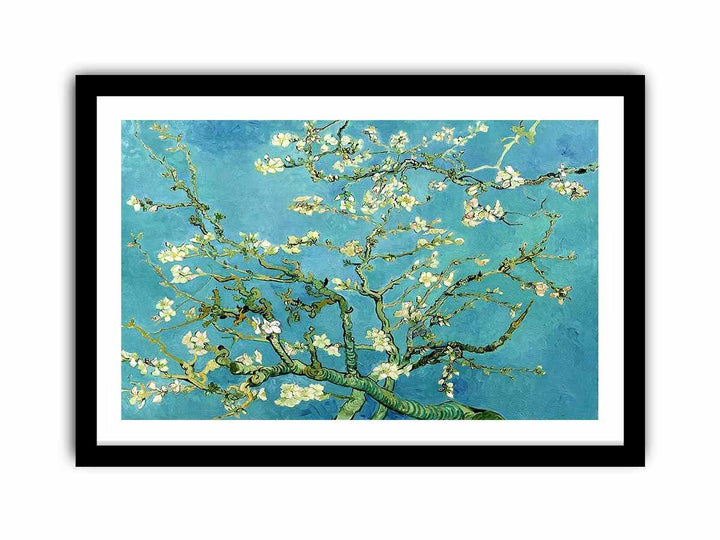 Blossoming Almond Tree Painting