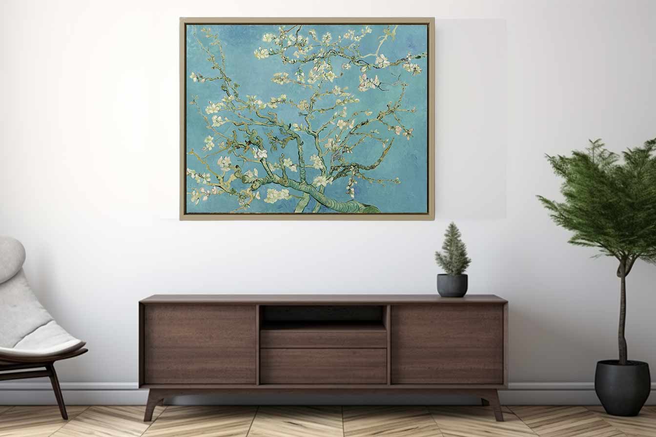 Blossoming Almond Tree Painting By Vincent Van Gogh