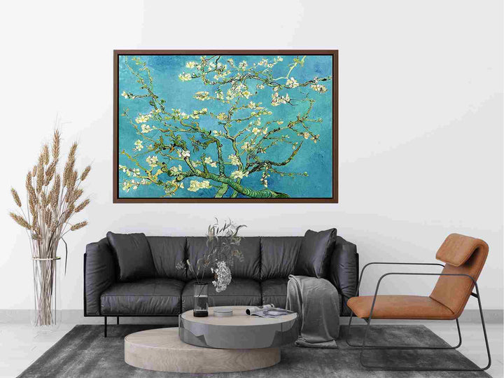 Blossoming Almond Tree Painting