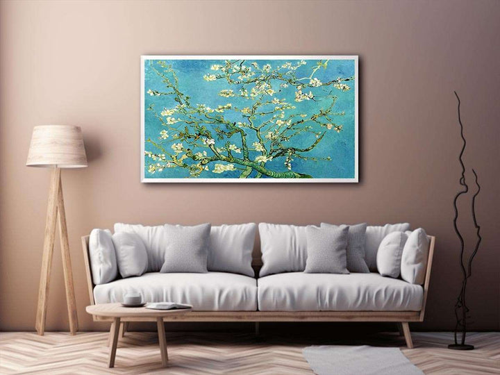 Blossoming Almond Tree Painting