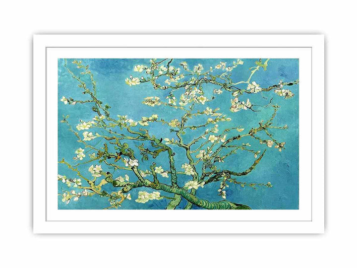 Blossoming Almond Tree Painting