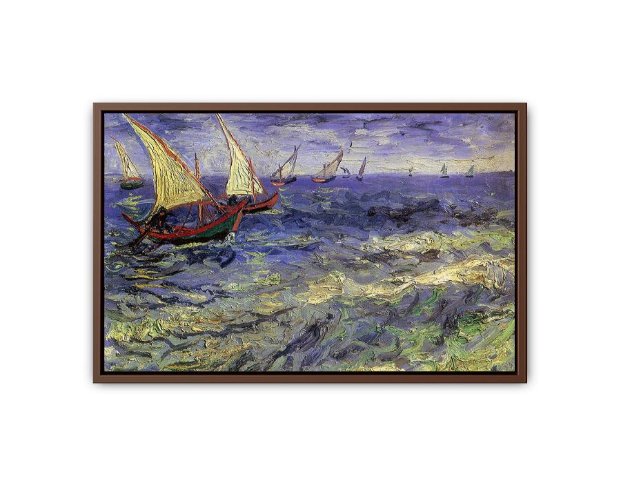 Boats Painting by Van Gogh Famous Painting