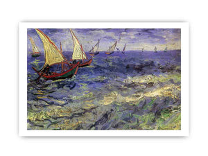 Boats Painting by Van Gogh