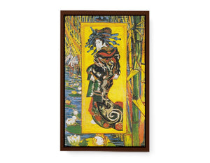 Courtesan After Eisen By Van Gogh Famous Painting