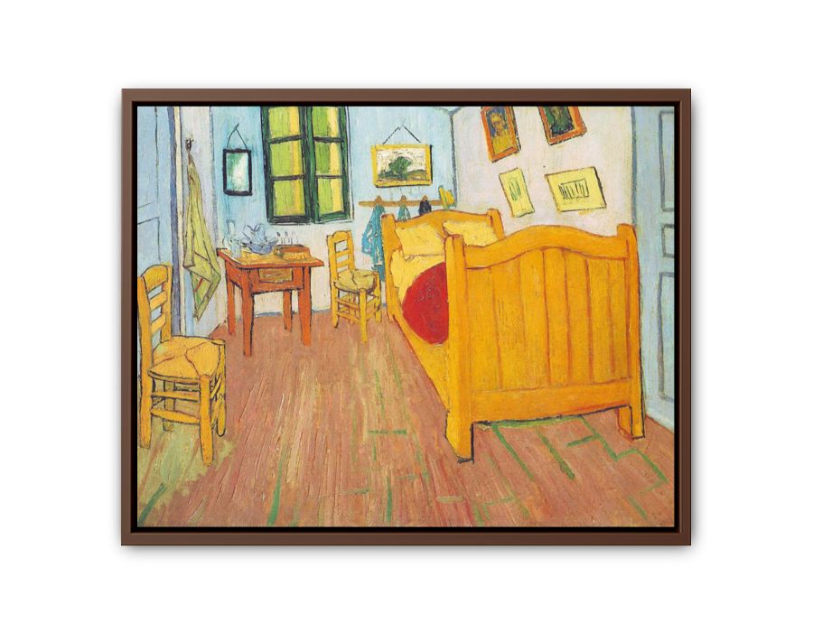 Vincents Bedroom By Van Gogh Famous Painting