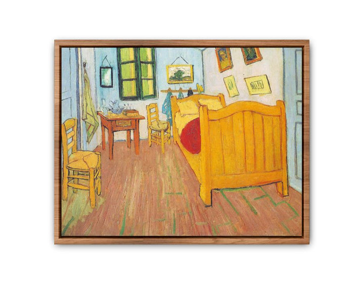 Vincents Bedroom By Van Gogh