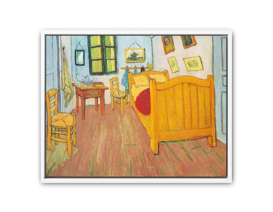 Vincents Bedroom By Van Gogh Art Print