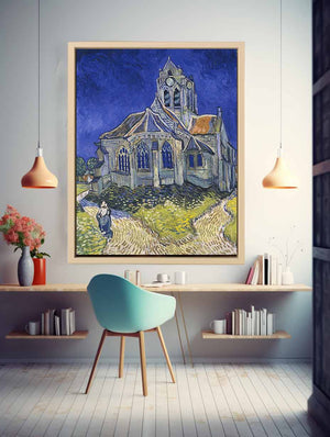 The Church At Auvers By Van Gogh