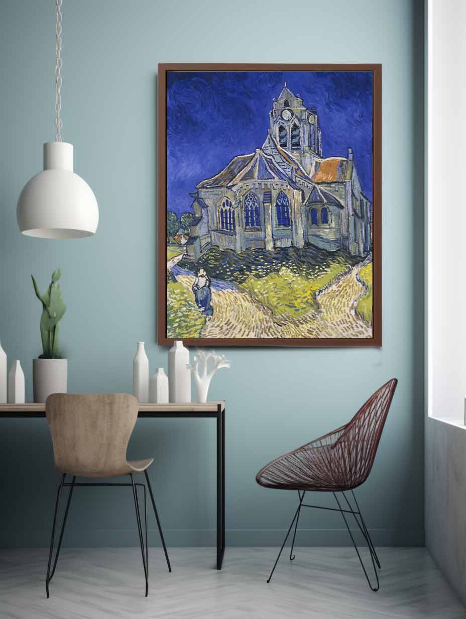 The Church At Auvers By Van Gogh