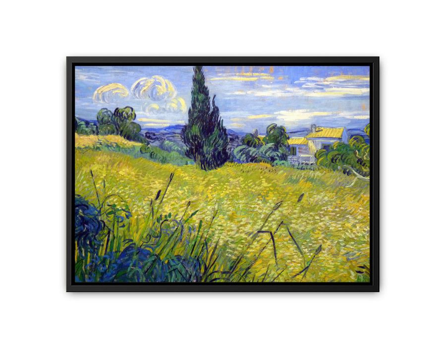 Green Field By Van Gogh