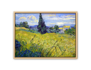 Green Field By Van Gogh Artwork
