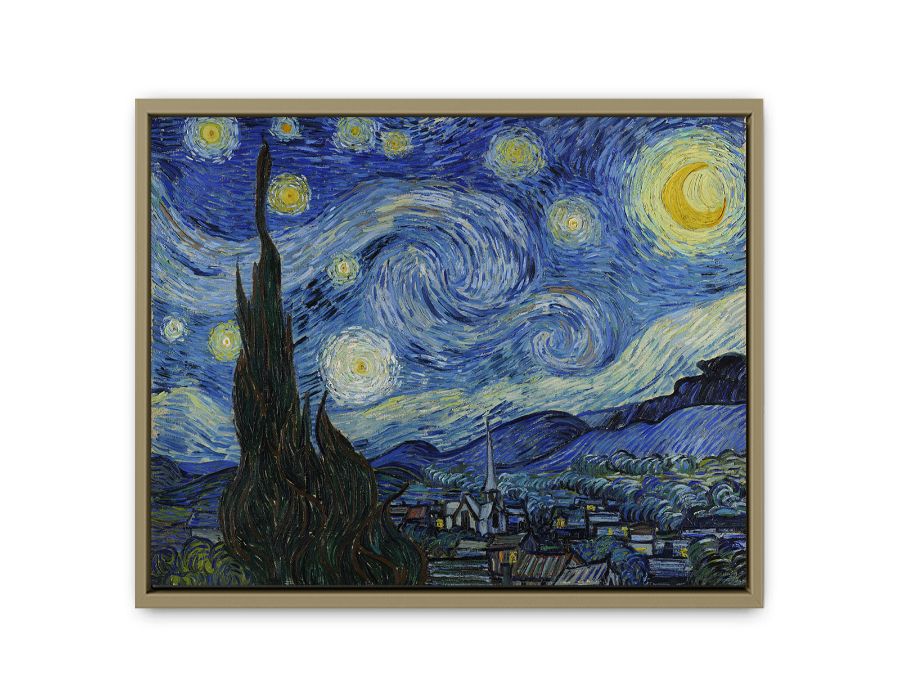 Starry Night Painting By Vincent Van Gogh Oil Painting