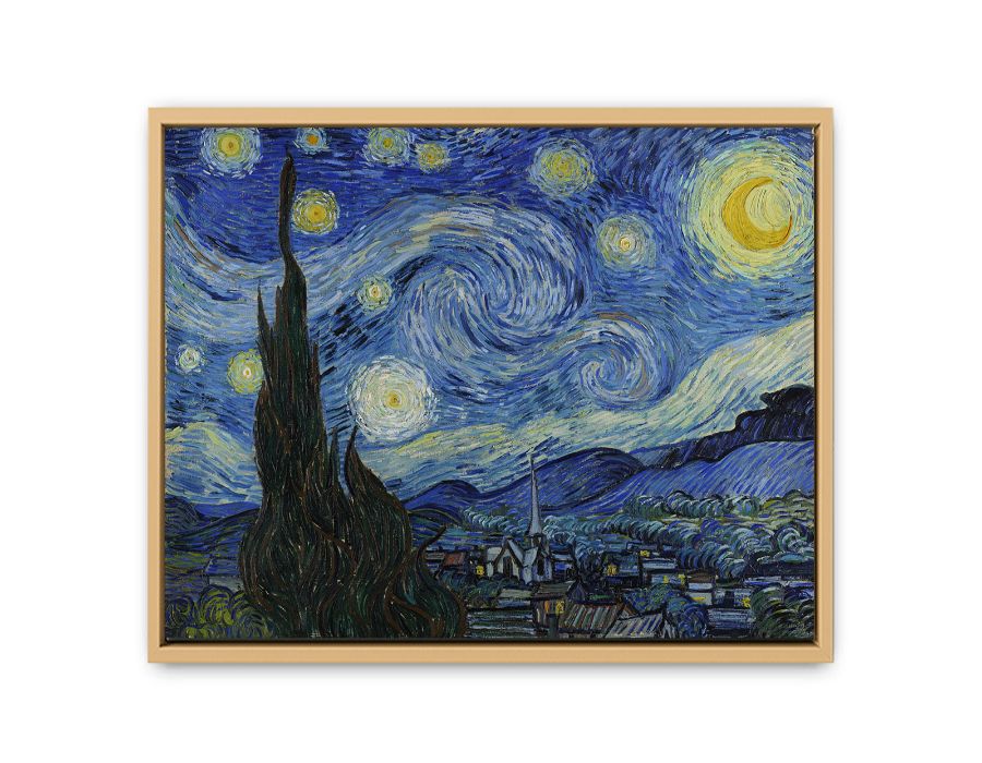 Starry Night Painting By Vincent Van Gogh Artwork