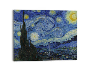Starry Night Painting By Vincent Van Gogh