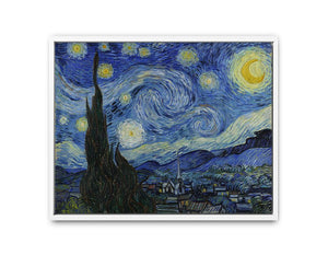 Starry Night Painting By Vincent Van Gogh Art Print