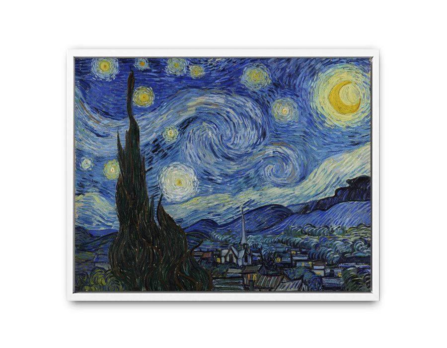 Starry Night Painting By Vincent Van Gogh Art Print