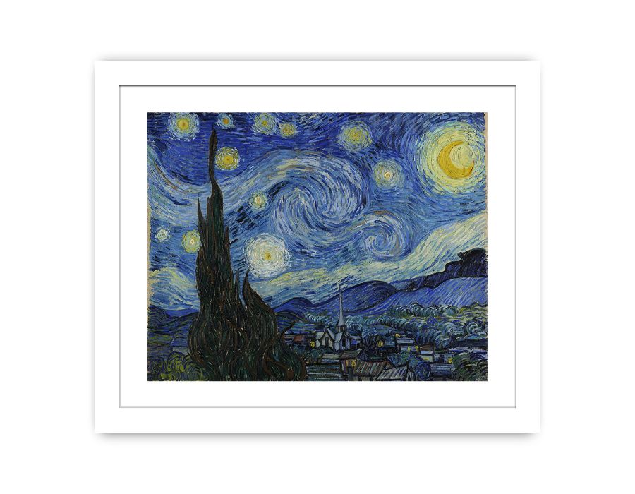 Starry Night Painting By Vincent Van Gogh Famous painting