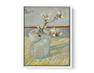 Sprig Of Flowering Almond In A Vase By Van Gogh Art Print