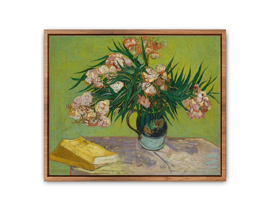 Oleanders Painting By Van Gogh Streched canvas