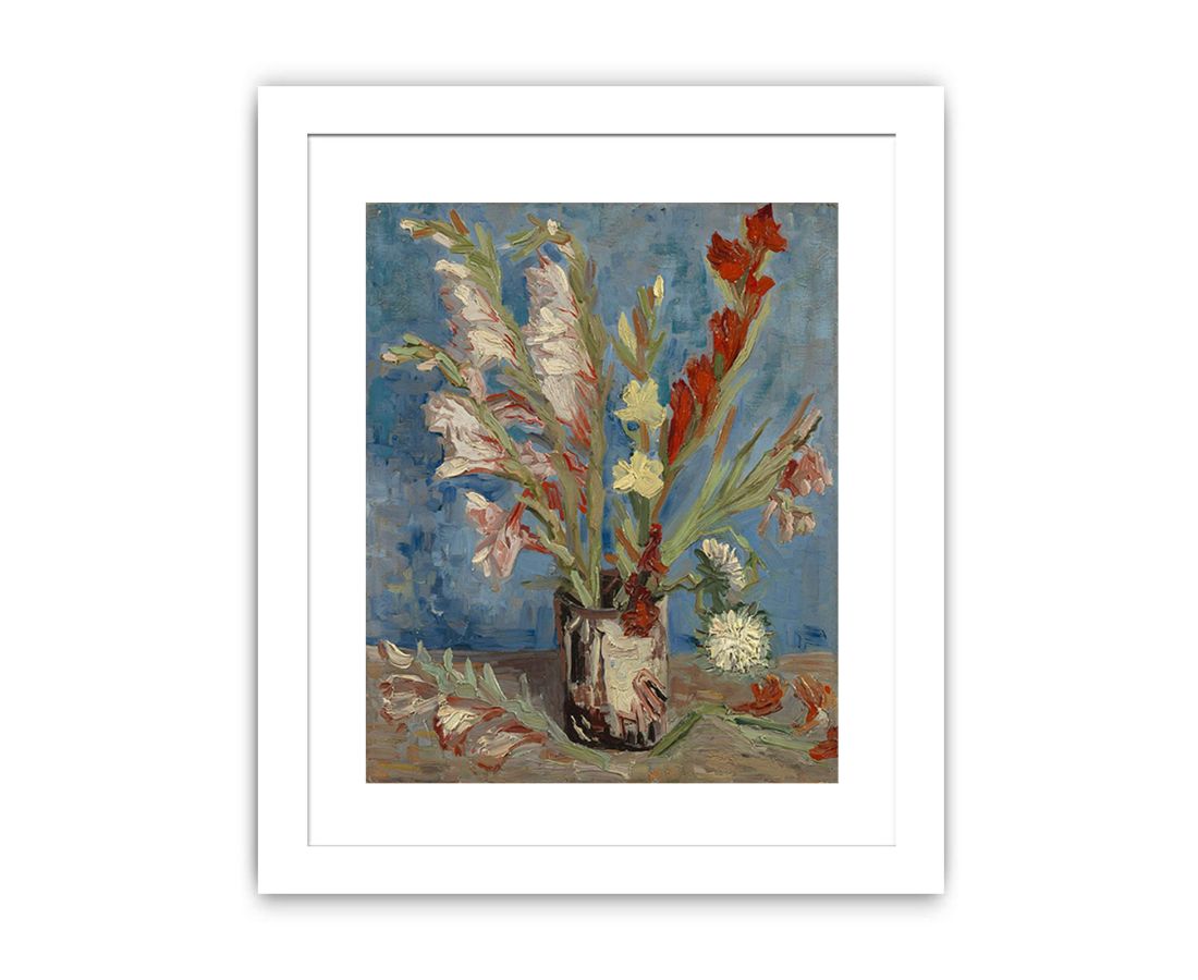 Vase Of Gladioli By Van Gogh Famous painting