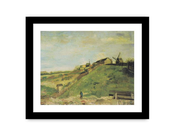 The Hill Of Montmartre By Van Gogh