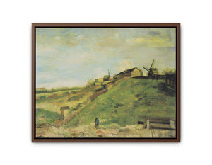 The Hill Of Montmartre By Van Gogh Famous Painting