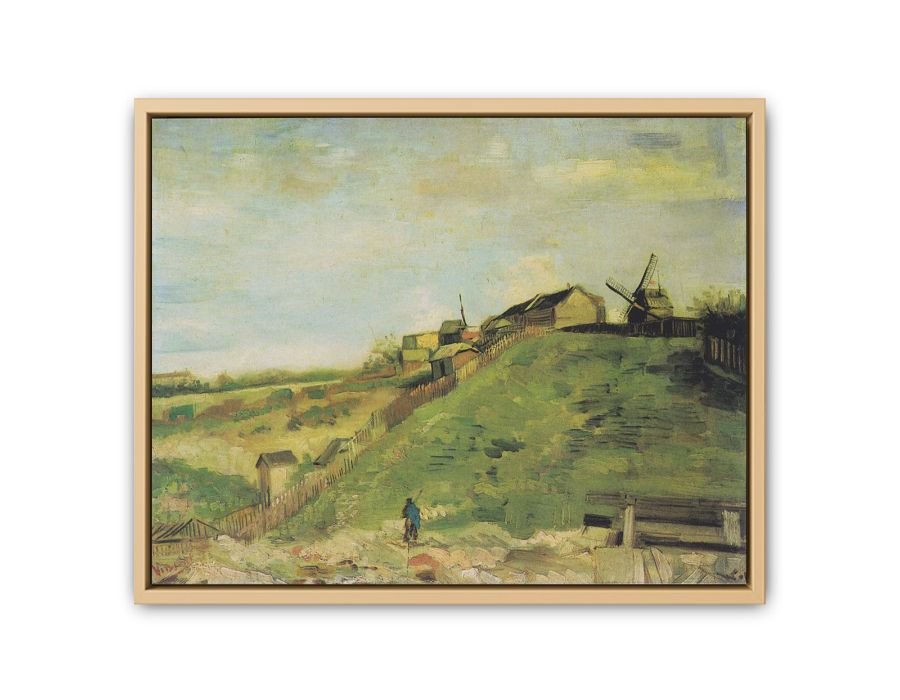 The Hill Of Montmartre By Van Gogh Artwork