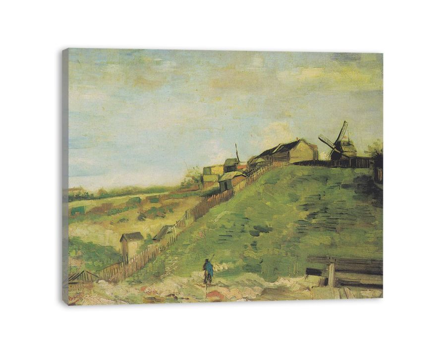 The Hill Of Montmartre By Van Gogh